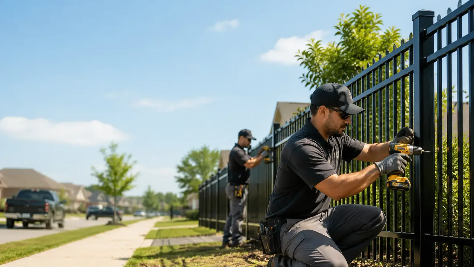 Metal Fence Installation in Newfoundland, PA
